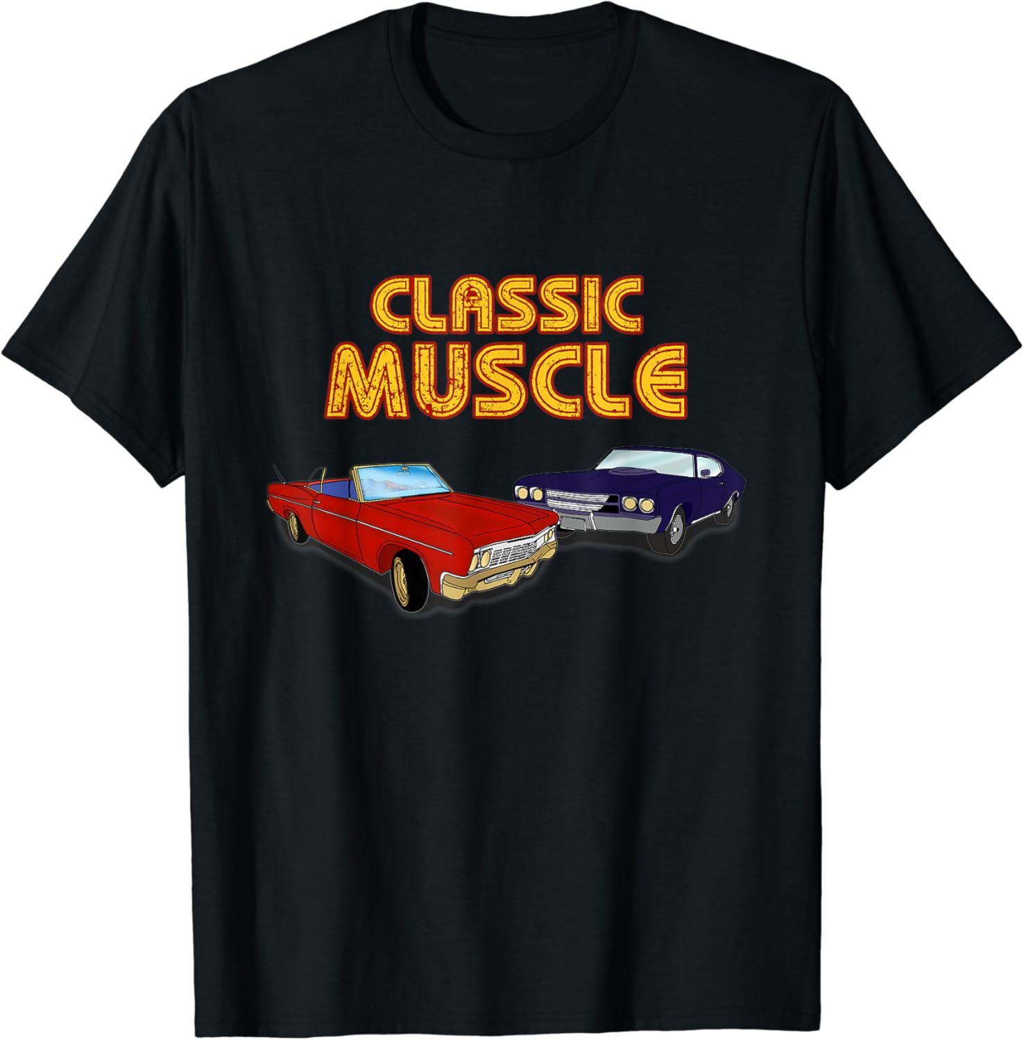 classic muscle car shirts